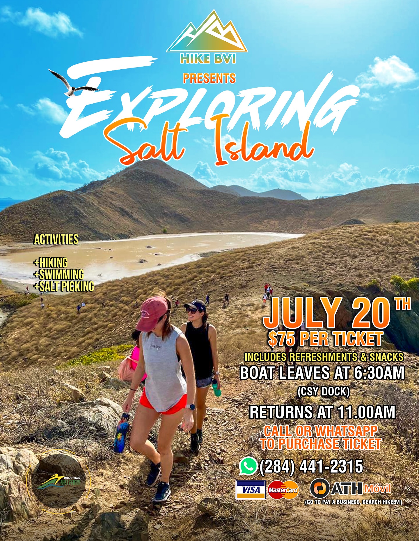 And Its Back! Salt Island Adventure. Come Explore with Us! #HikeBVI